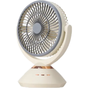Joy Super JY-2571 Professional 6 Battery Rechargeable Portable Table Fan